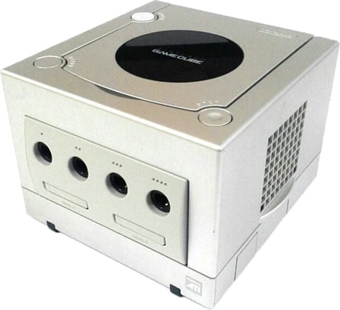 GameCube Console Platinum No Game Unboxed